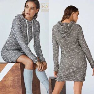 Fabletics NWT Yukon Hooded Sweater Knit Dress Size Small